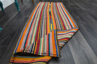 Turkish Kilim Runner Rug - Thumbnail