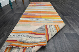 Vintage Turkish Runner Rug - Thumbnail