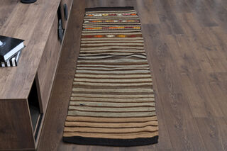 Turkish Oushak Kilim Rug - Thumbnail