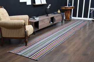 Turkish Long Runner Rug - Thumbnail