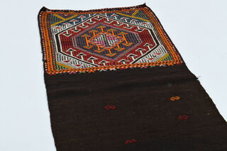 Turkish Tribal Runner Rug - Thumbnail