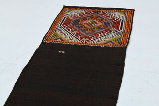 Turkish Tribal Runner Rug - Thumbnail