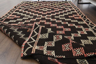 Brown Turkish Runner Rug - Thumbnail