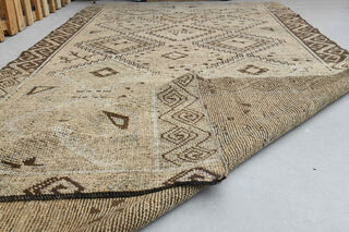 Oushak Turkish Runner Rug - Thumbnail