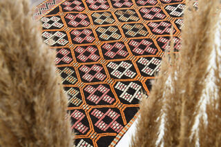 Turkish Ikat Design Runner Rug - Thumbnail