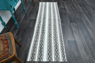 Turkish Flatweave Rug Runner - Thumbnail