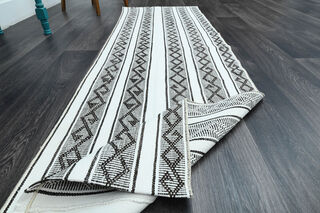 Turkish Flatweave Rug Runner - Thumbnail