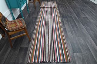 Extra Long Turkish Runner Rug - Thumbnail