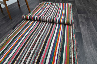 Extra Long Turkish Runner Rug - Thumbnail