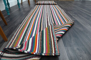 Extra Long Turkish Runner Rug - Thumbnail