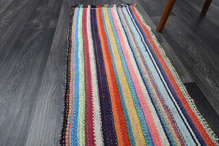 Turkish Long Kilim Rug Runner - Thumbnail