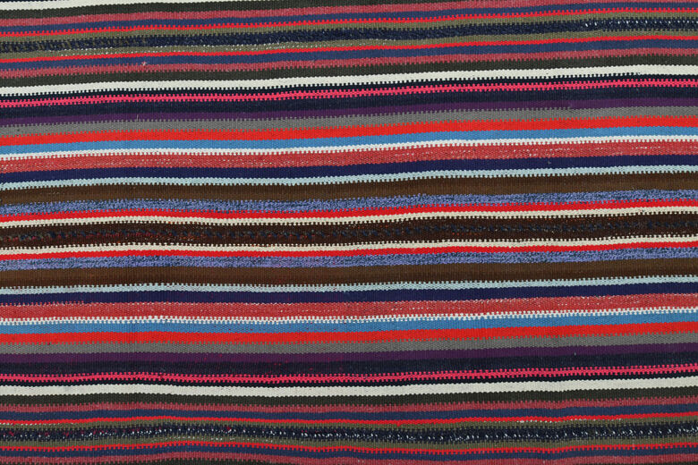 Striped Flatweave Kilim Runner