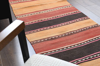 Turkish Anatolian Kilim Runner - Thumbnail