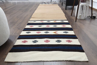 Flatweave Long Runner Rug - Thumbnail