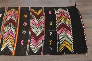 Ethnic Kilim Runner Rug - Thumbnail