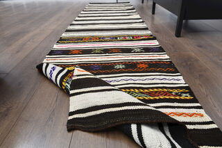 Kilim Oushak Runner Rug - Thumbnail