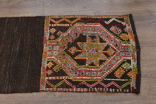 Ethnic Flatweave Runner Rug - Thumbnail