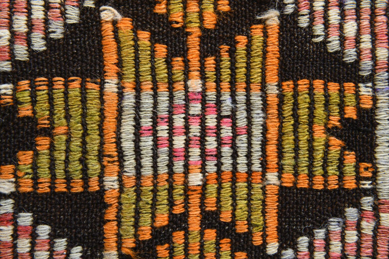 Ethnic Flatweave Runner Rug