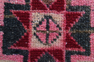 Hand-Knotted Turkish Runner Rug - Thumbnail