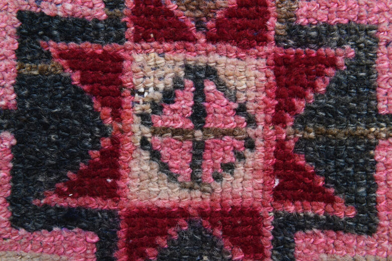 Hand-Knotted Turkish Runner Rug