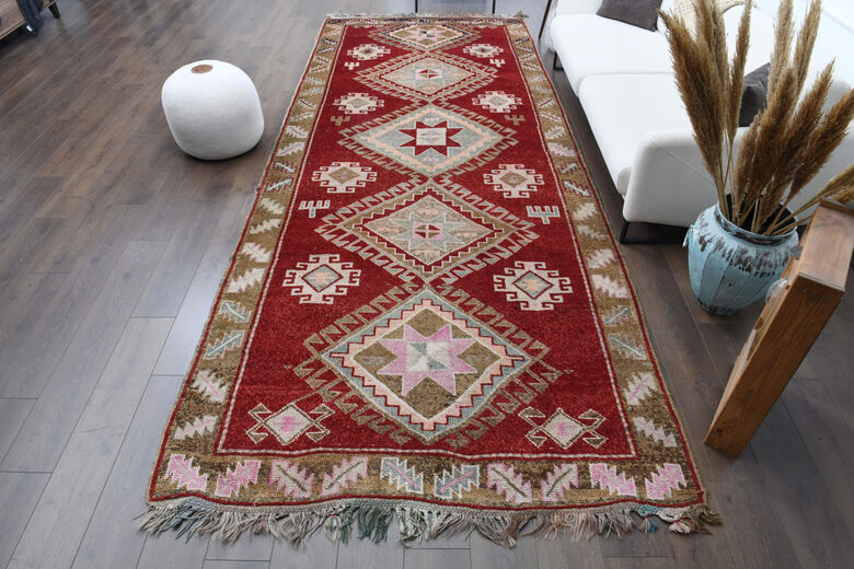 Large Turkish Runner Rug