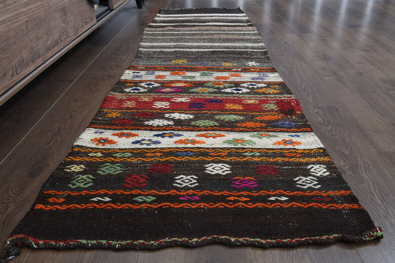 Kilim Turkish Runner Rug