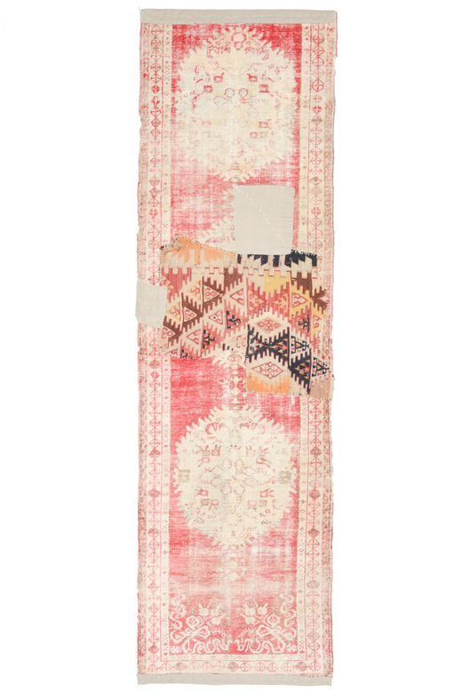 Turkish Patched Runner Rug