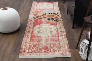 Turkish Patched Runner Rug - Thumbnail