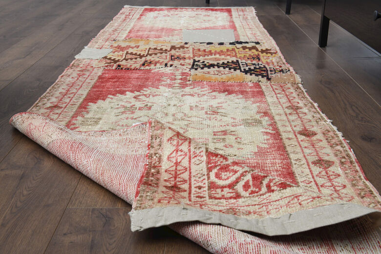 Turkish Patched Runner Rug