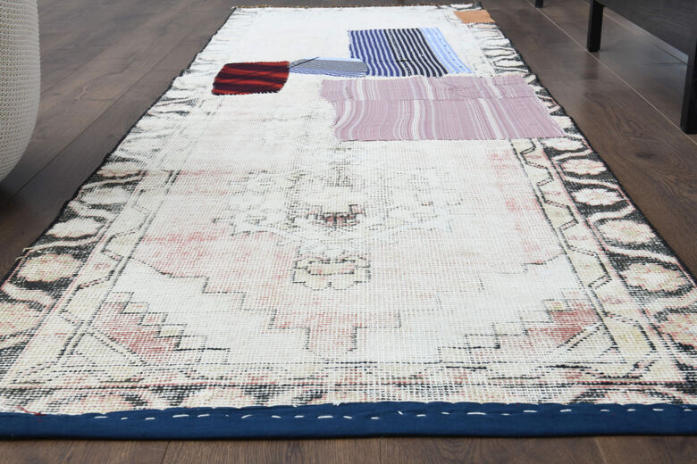 Patched Turkish Runner Rug