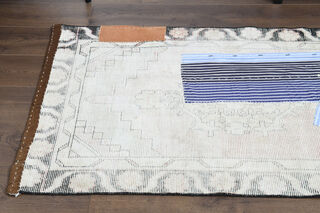 Patched Turkish Runner Rug - Thumbnail