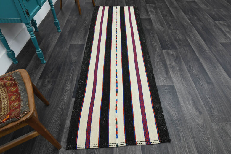 Striped Turkish Runner Rug