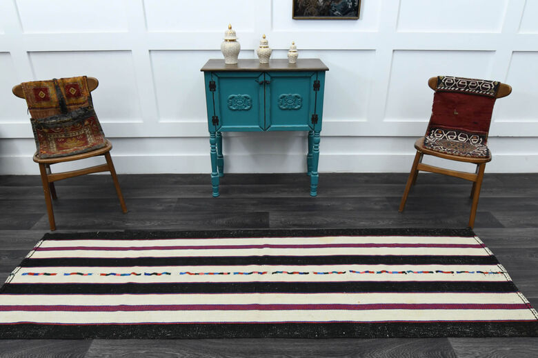 Striped Turkish Runner Rug