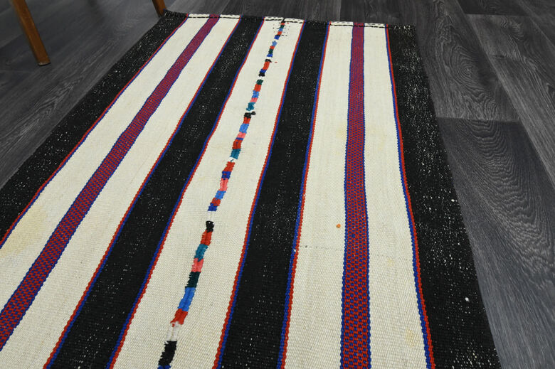 Striped Turkish Runner Rug