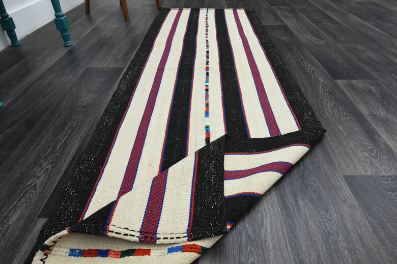 Striped Turkish Runner Rug