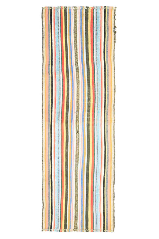 Turkish Striped Kilim Rug