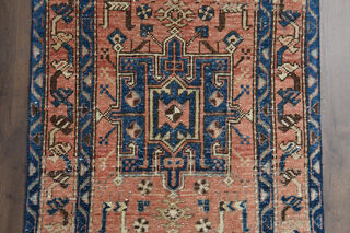 Vintage Turkish Runner Rug - Thumbnail