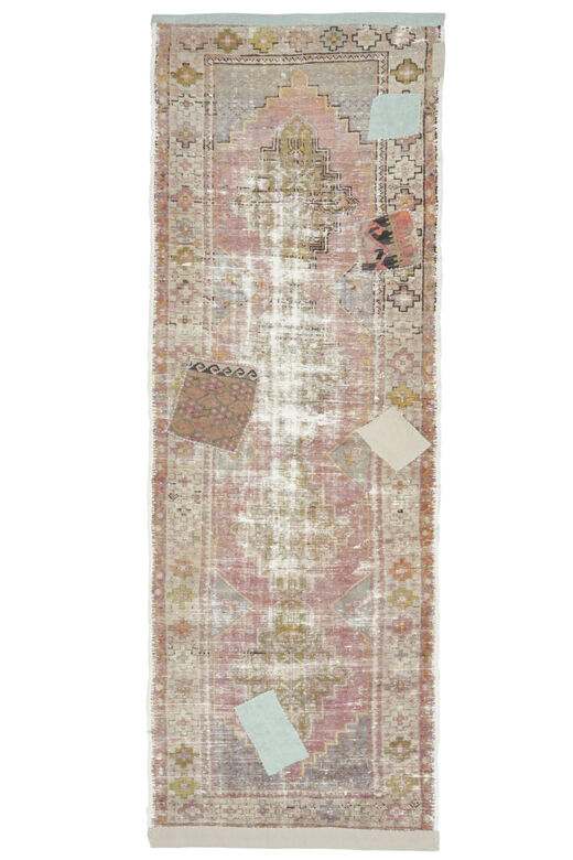 Turkish Patched Runner Rug