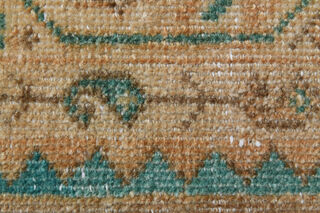 Oushak Turkish Runner Rug - Thumbnail