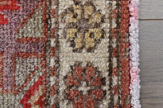 Hand-Knotted Turkish Runner Rug - Thumbnail