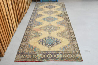 Oriental Turkish Runner Rug - Thumbnail