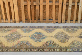 Oriental Turkish Runner Rug - Thumbnail