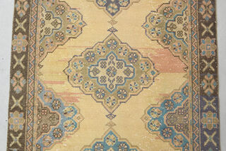 Oriental Turkish Runner Rug - Thumbnail