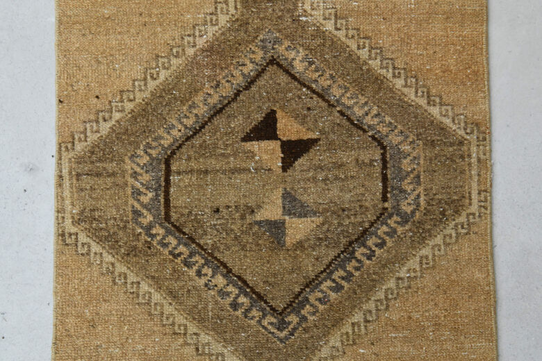 Natural Turkish Runner Rug