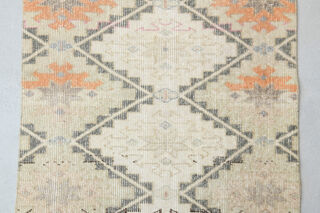 Vintage Turkish Runner Rug - Thumbnail