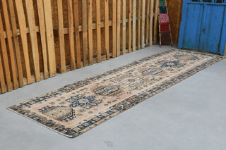 Oushak Runner Rug - Thumbnail