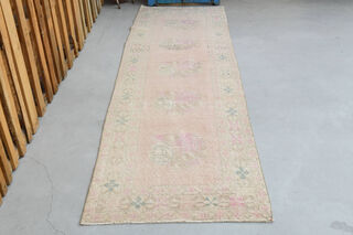 Antique Turkish Runner Rug - Thumbnail