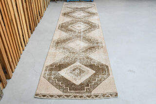 Turkish Handmade Runner Rug - Thumbnail