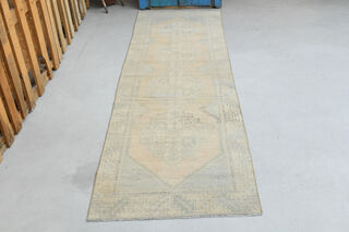 Turkish Faded Runner Rug - Thumbnail