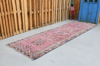 Turkish Oushak Runner Rug - Thumbnail